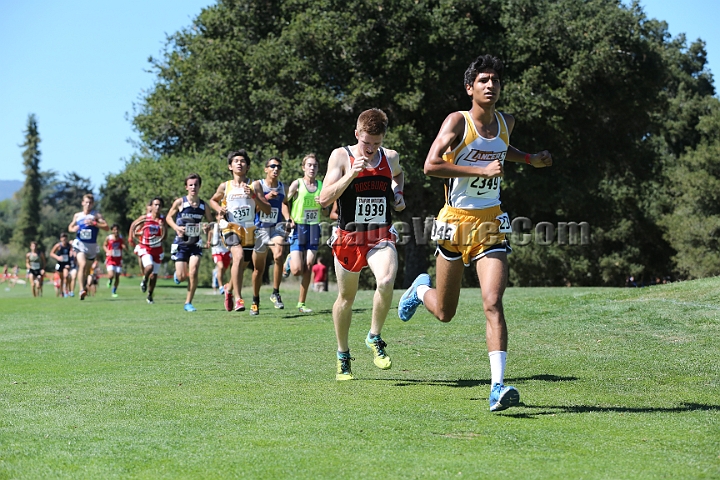 2015SIxcHSD2-090.JPG - 2015 Stanford Cross Country Invitational, September 26, Stanford Golf Course, Stanford, California.